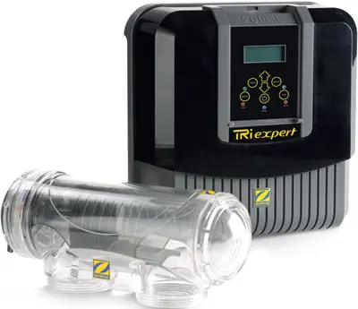 Die Einheit für die Salzwasseraufbereitung