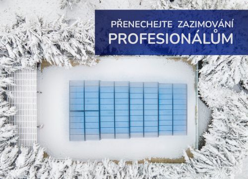 Zazimování bazénu Diamant